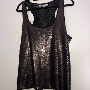 Sequin Tank Top